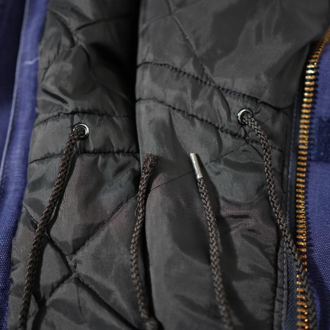 80-90s 星タグ USA製 ネイビー カーハート トラディショナルジャケット