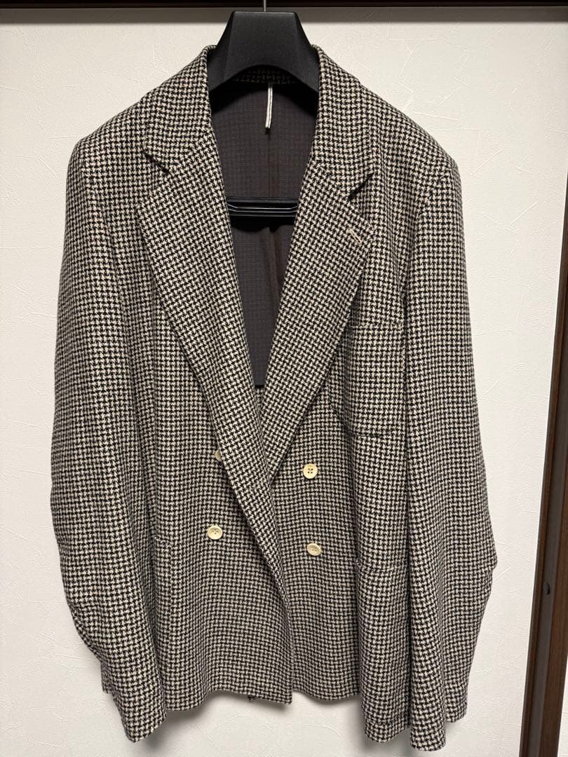 【m’s braque for BOUCLE】コンフォートルーゼン Wジャケット