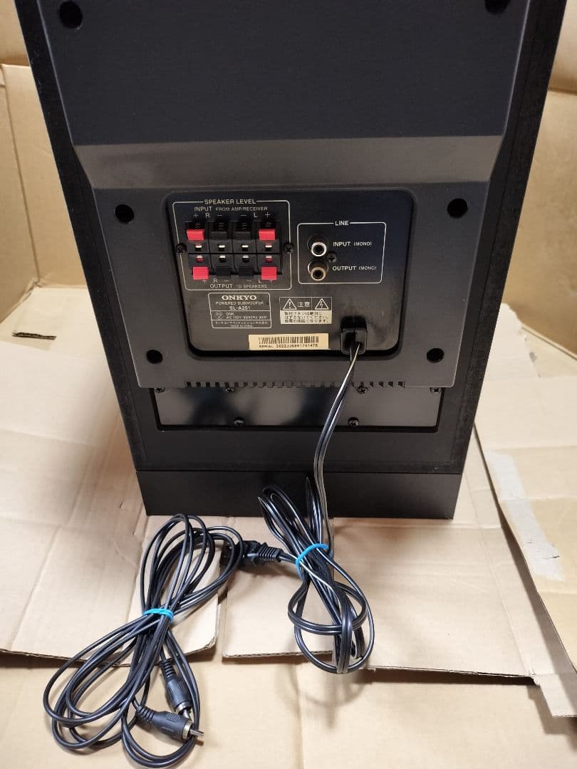 F*ー様 ONKYO SL-A251アンプ内蔵サブウーファー ブラック
