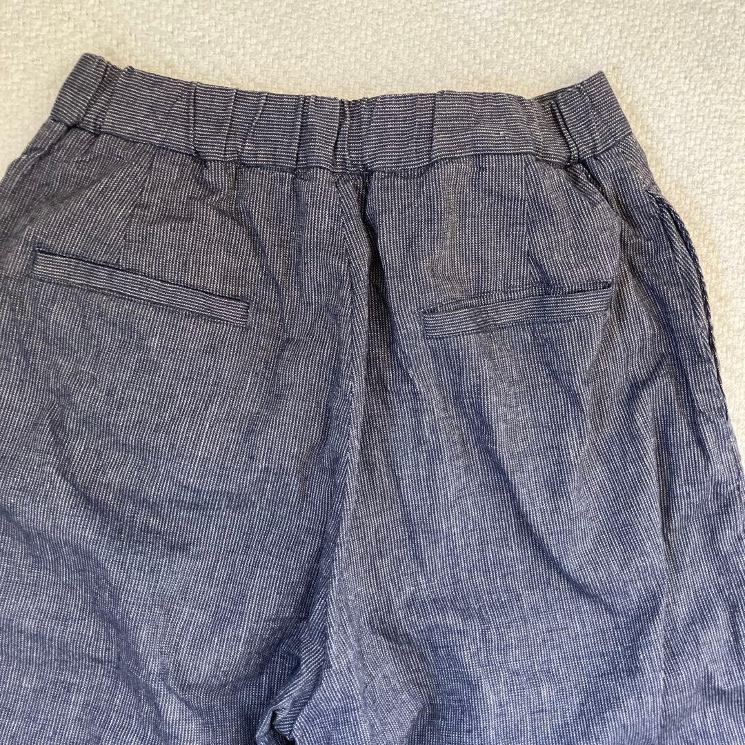 ストライプ ワイドパンツ　45R