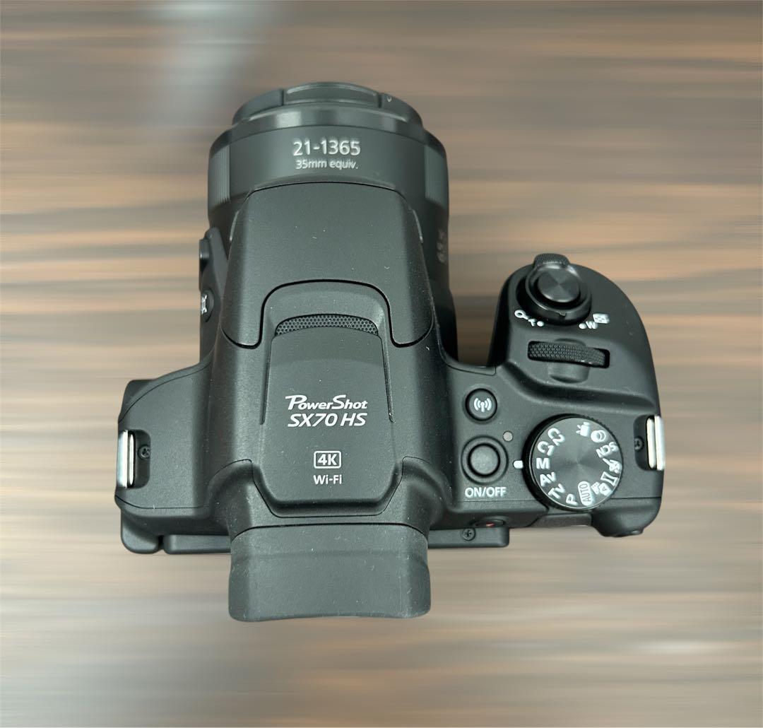 【新品展示品】Canon PowerShot SX70HS 付属品あり