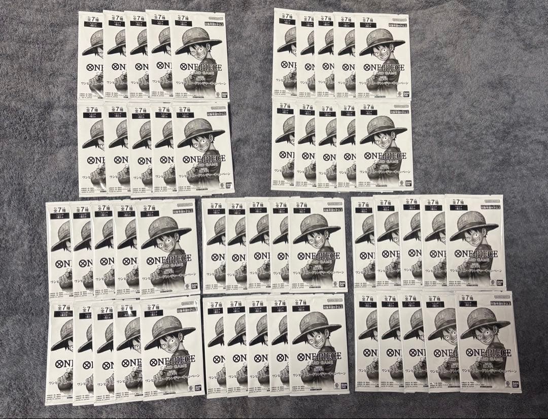 【新品未開封】　ワンピースカード　プロモ　3周年トレジャーキャンペーンなど