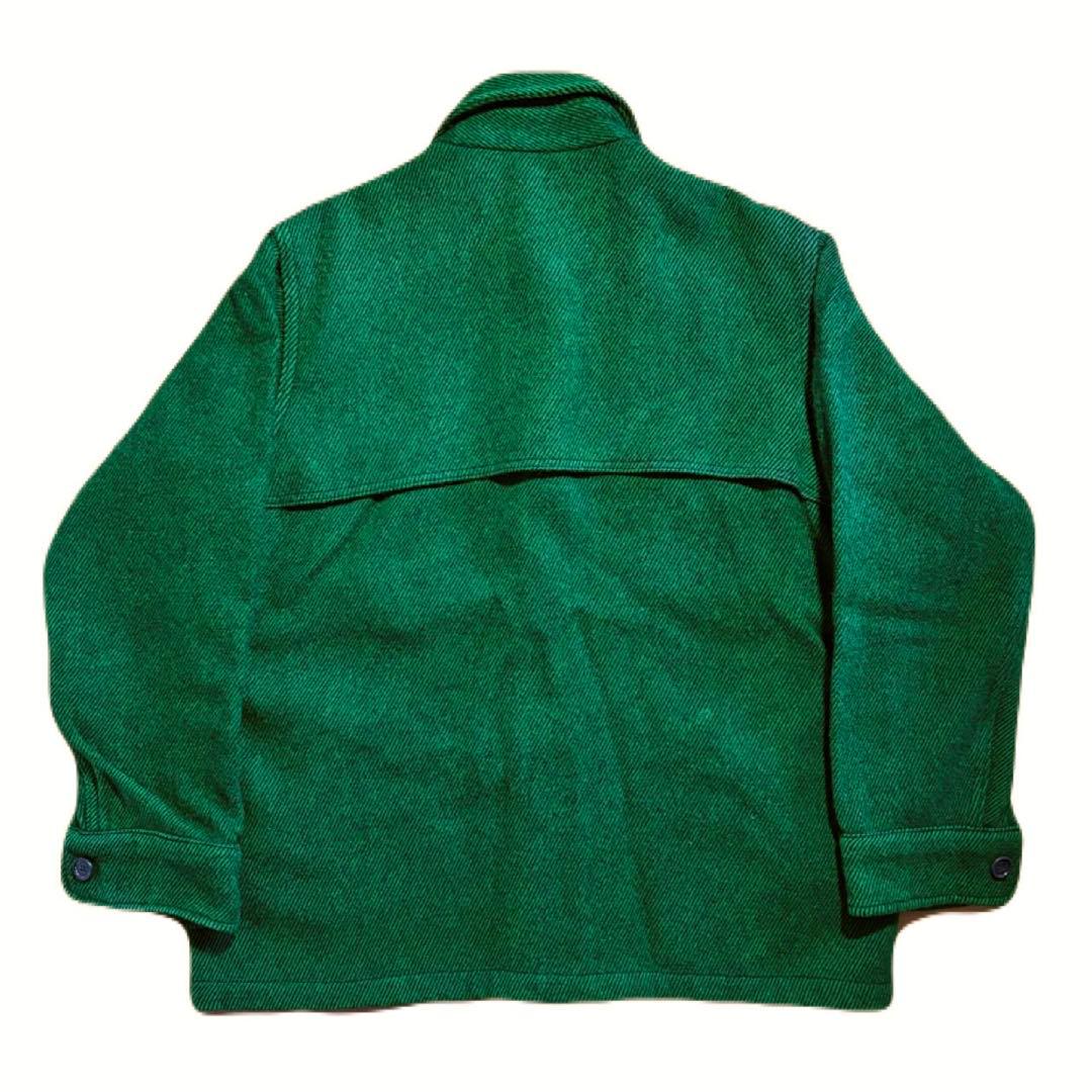 70s WOOLRICH ウールリッチ ウールジャケット グリーン