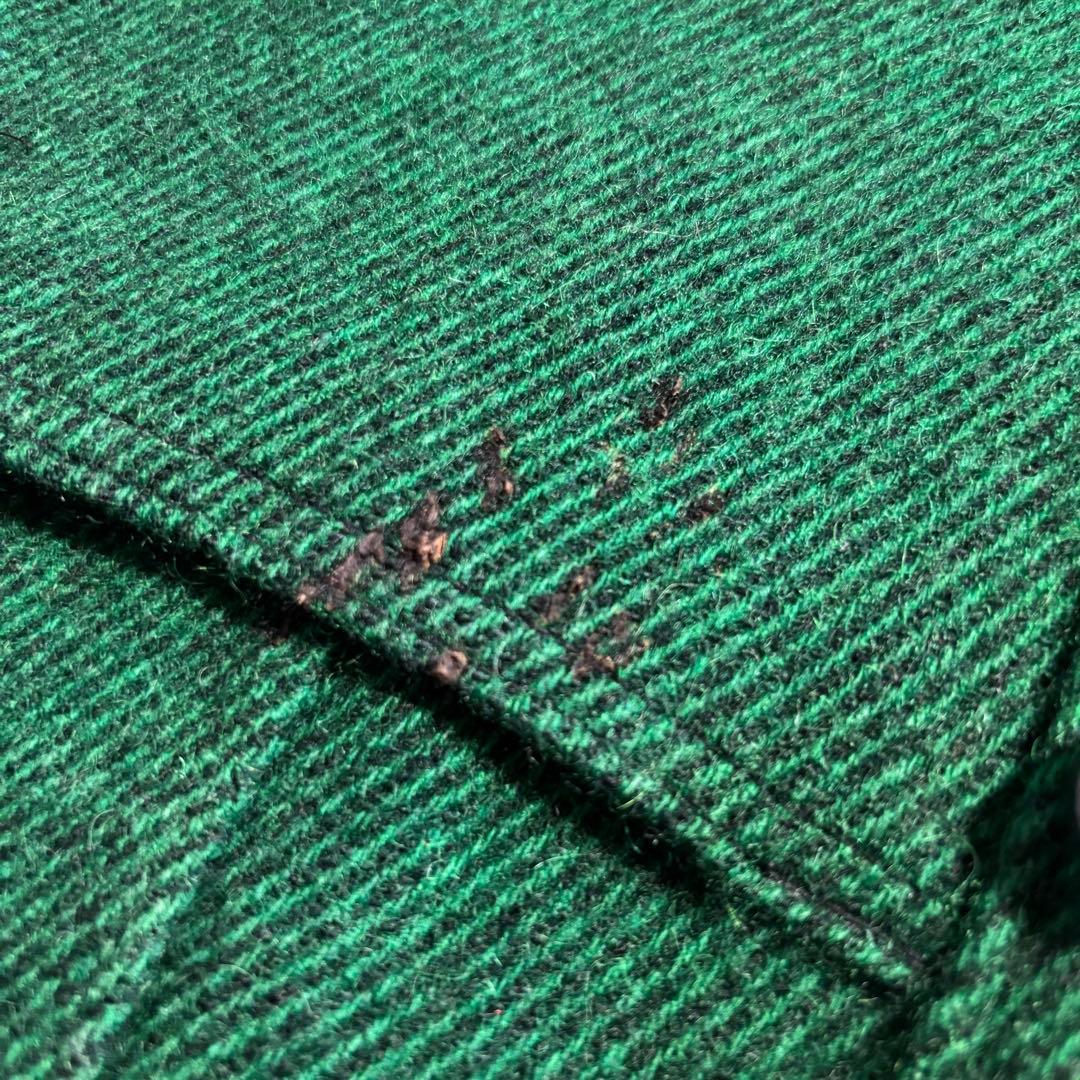 70s WOOLRICH ウールリッチ ウールジャケット グリーン