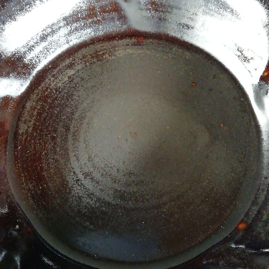 Ｔ６８９　水指　『捻梅　水指』『膳所焼』『淡海ぜぜ 陽炎園 造』　共箱　茶道具