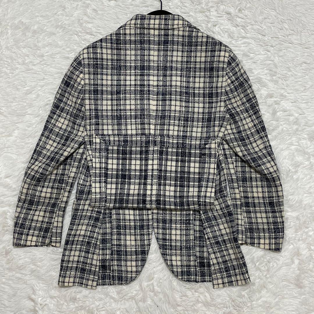 【最高級】LARDINI ラルディーニ　ジャケット　44 織り