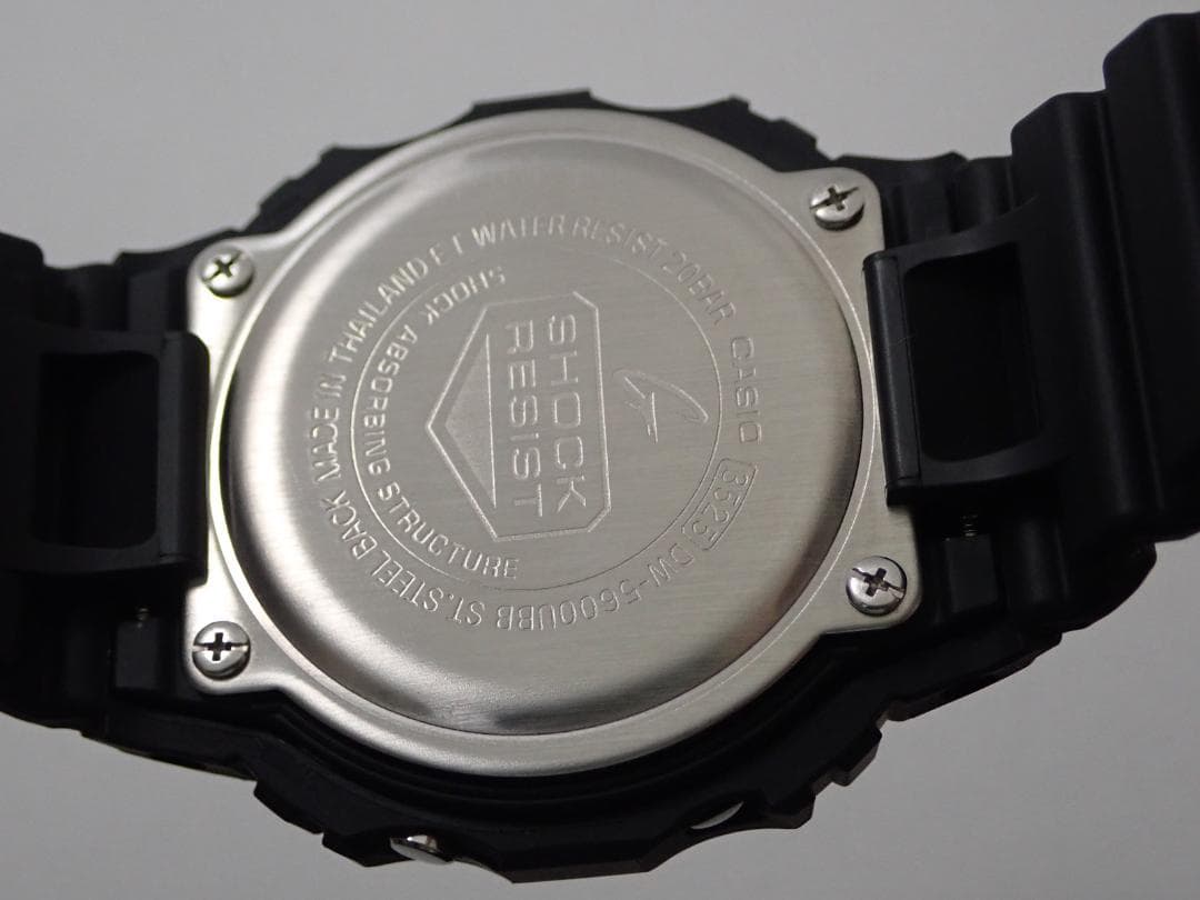 美品 CASIO G-SHOCK DW-5600UBB-1JF 国内正規品