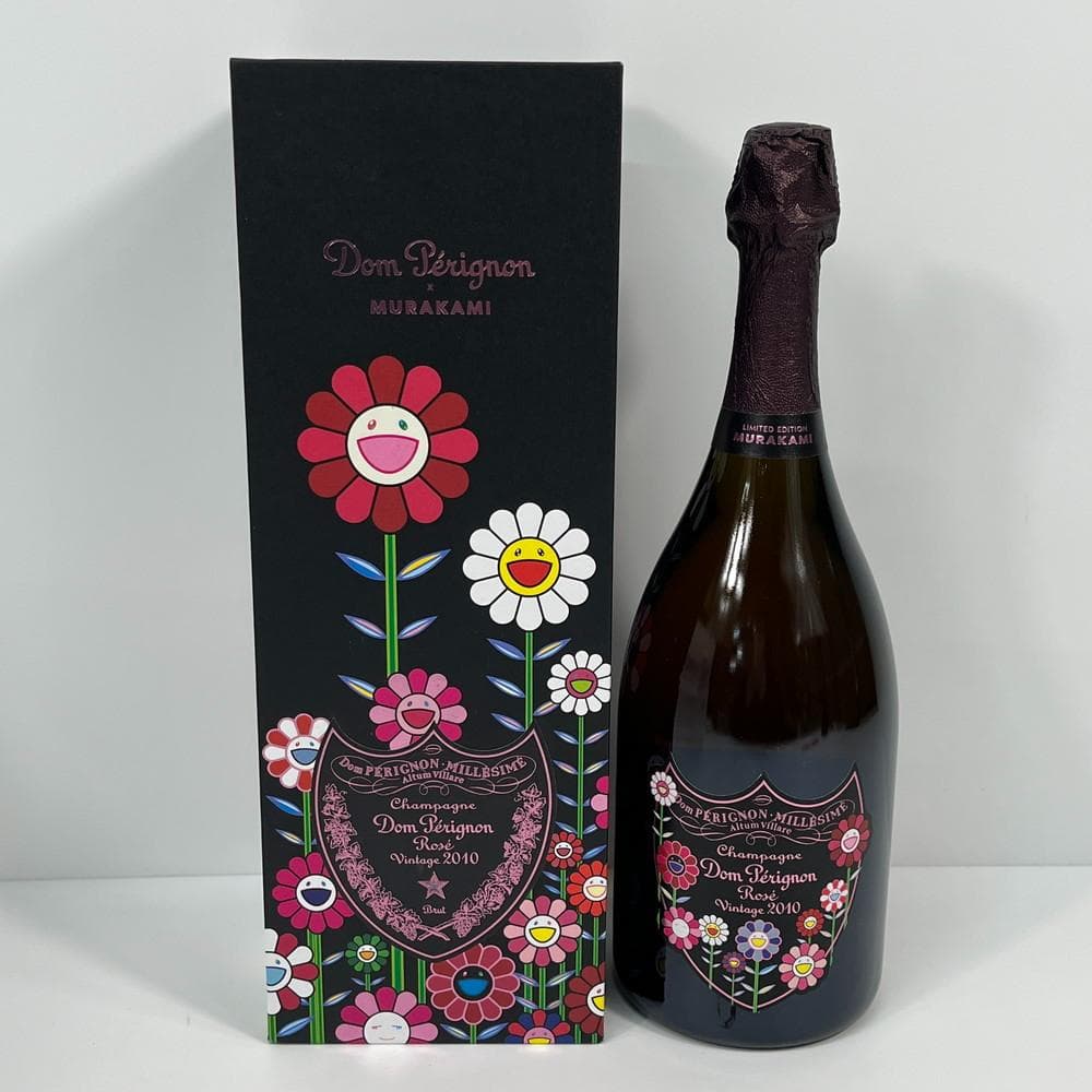 ◆ドンペリ ロゼ 2010 村上隆 限定エディション 12048