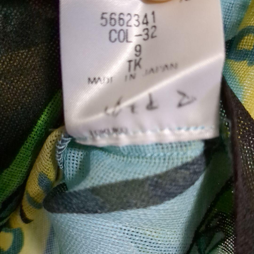 TOKUKO 1er VOL　チュニック　シースルー　黒　カラフル　半袖