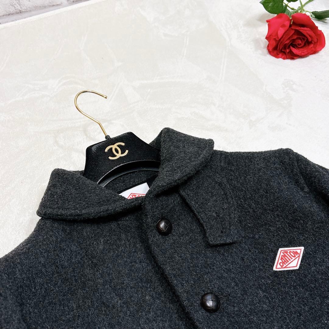 新品同様✨　danton ピーコート　ダークグレー　42 ウールモッサ