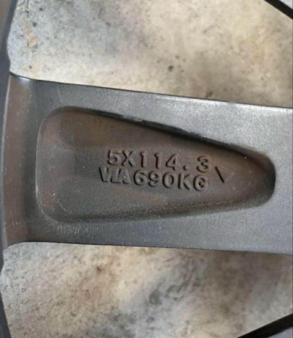 最終値下アルベルTRD18インチホイールタイヤ4本セット