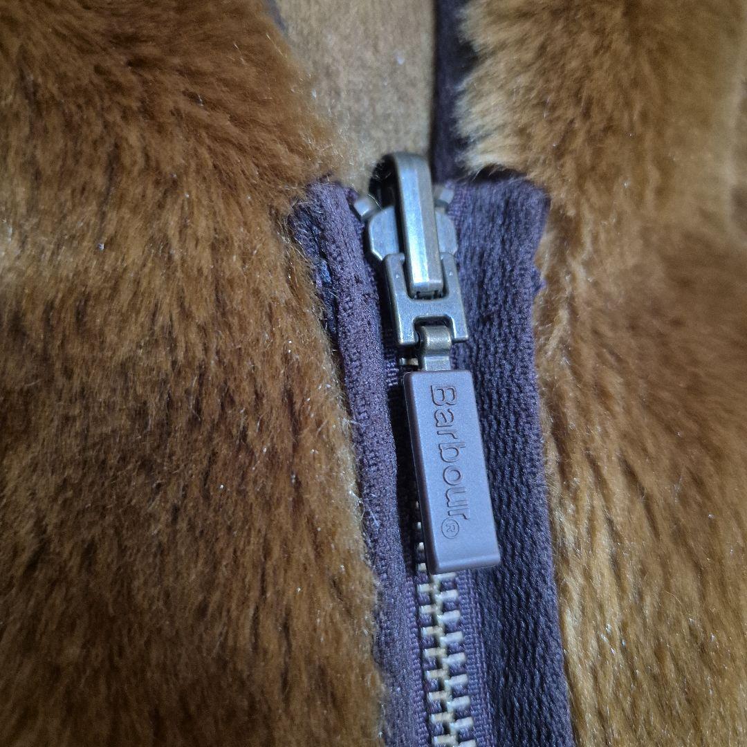 Barbourバブアー　WARMPILEWAISTCOATZIP36