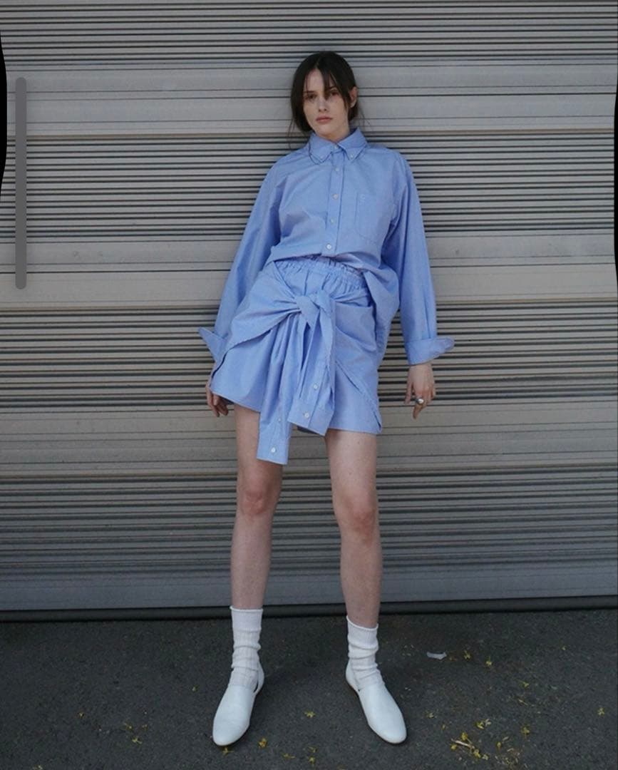 パンツ SHIRT DETAIL SHORT PANTS