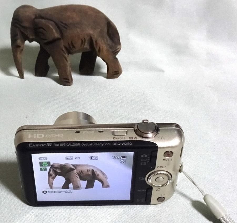 SONY Cyber-shot DSC-WX50 ゴールド デジカメ　動作済