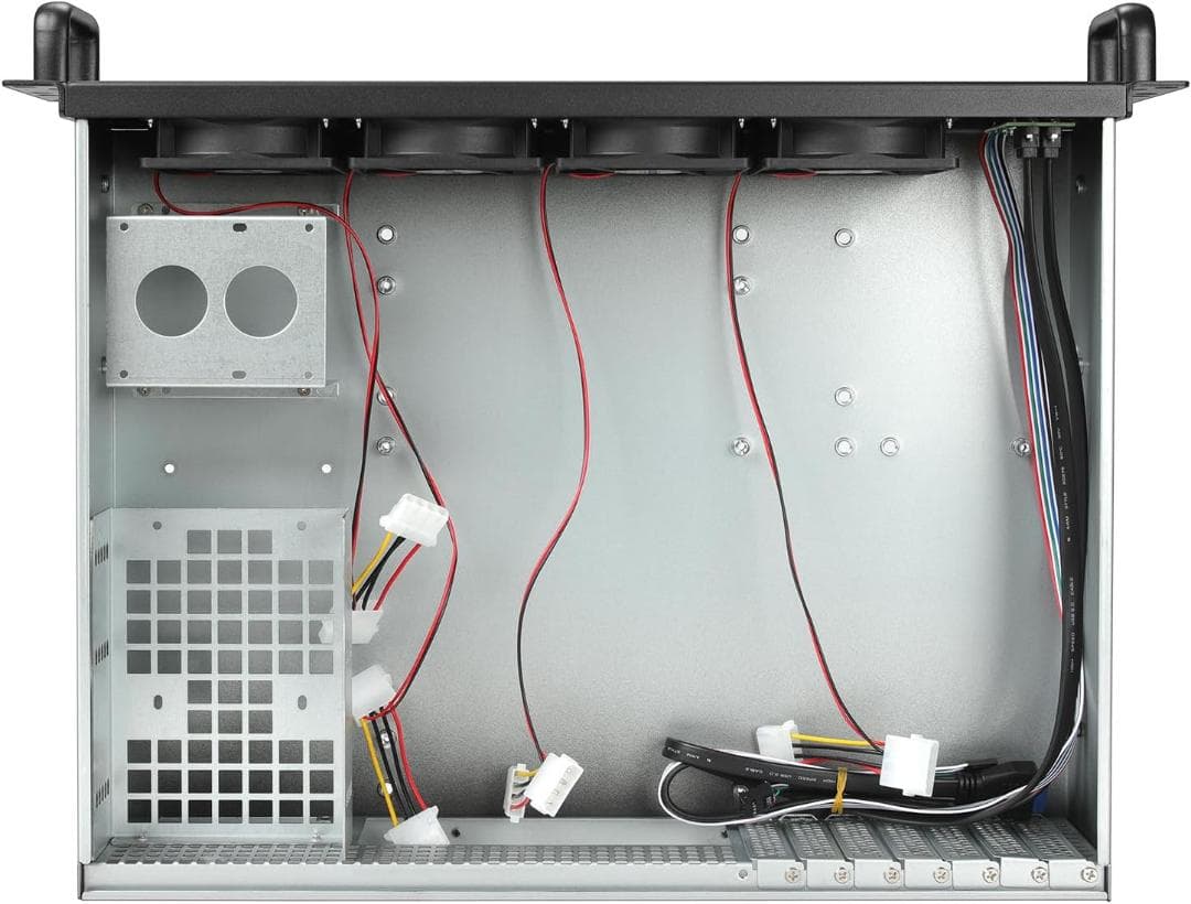 新品 IPCHASSIS 2U ATX ラックマウントシャーシFlex PSU