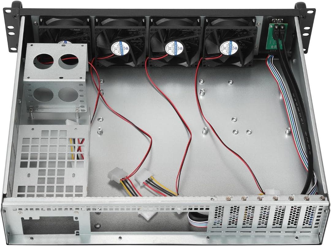 新品 IPCHASSIS 2U ATX ラックマウントシャーシFlex PSU