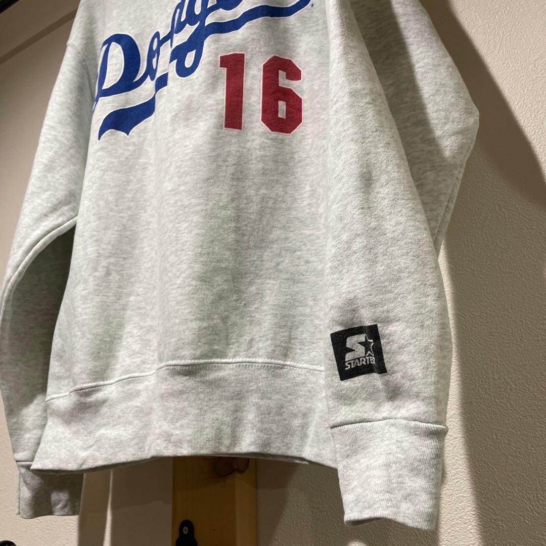 USA製90s レア希少スターター ドジャース スウェット 野茂英雄　裏起毛
