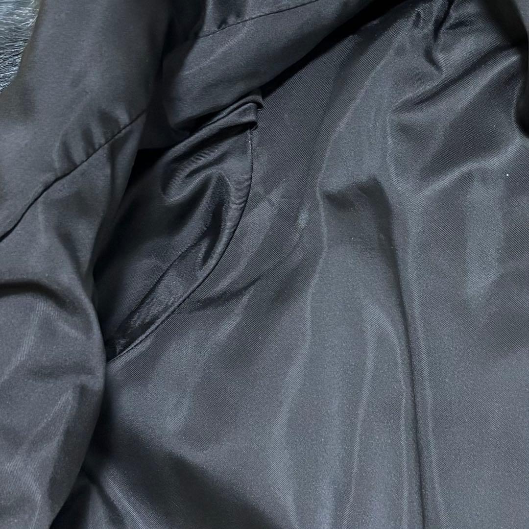 【美品】MINK FUR ミンクファー/パッチワーク/マルチカラー/ハーフコート