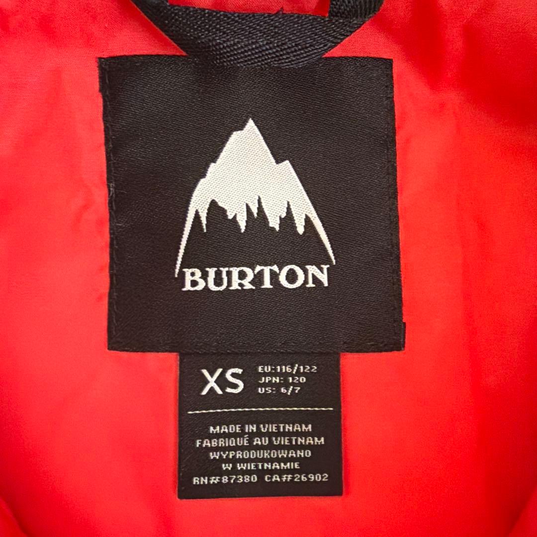 ささやん•BURTON 子ども用スノーボードジャケット XSビブパンツ