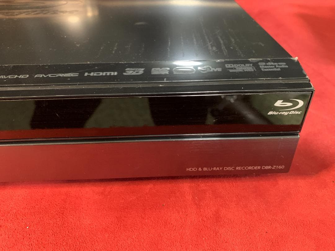 東芝 REGZA 2番組同時録画 整備済み DBR-Z160 内部徹底清掃