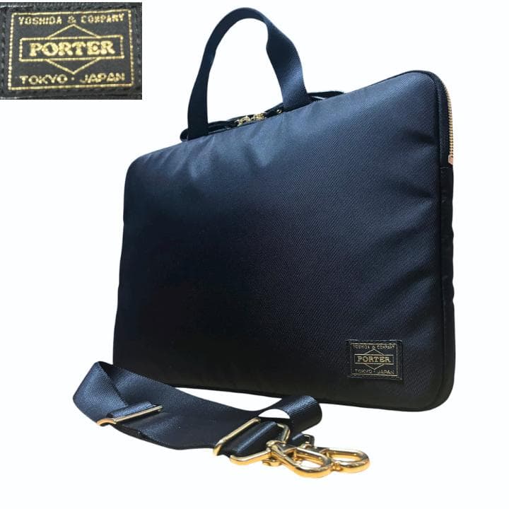 【極美品】PORTER ポーター トートバッグ ビジネスバッグ 2way