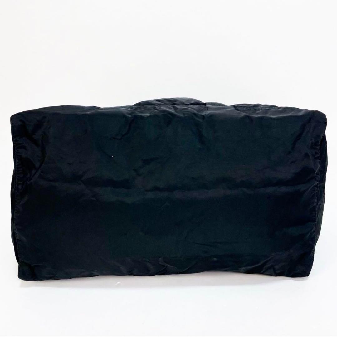 【正規品】PRADA プラダ ボストンバッグ ナイロン 三角ロゴ 黒 大容量