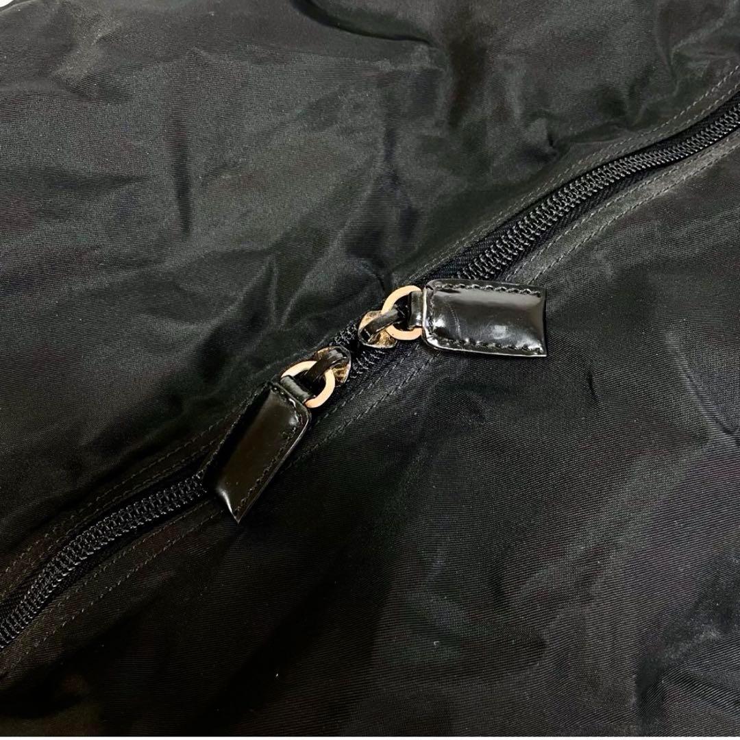 【正規品】PRADA プラダ ボストンバッグ ナイロン 三角ロゴ 黒 大容量