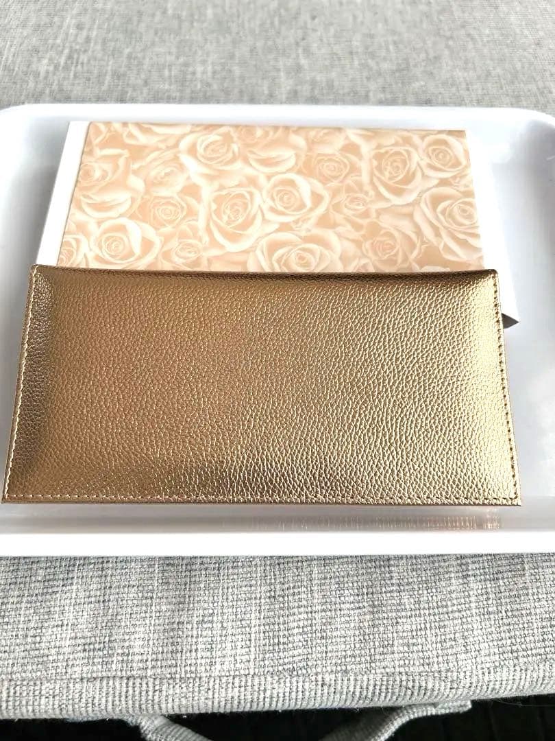 皇居財布　長財布　ゴールド