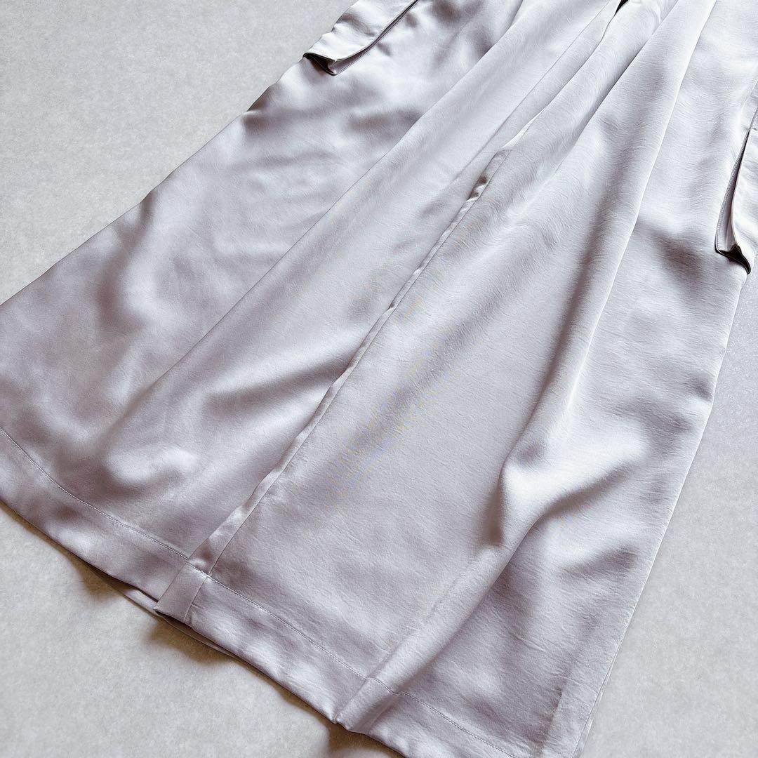 めぇ様★未使用★anuans｜定価1,8万 24SS 綺麗め サテンカーゴパンツ