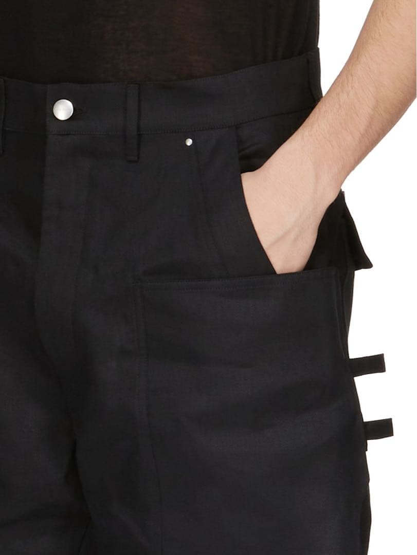 定価20万‼️RICK OWENS STEFAN CARGO カーゴパンツブラック