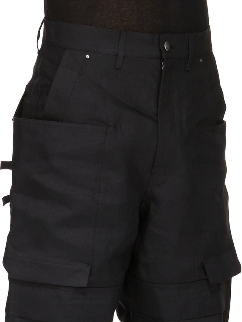 定価20万‼️RICK OWENS STEFAN CARGO カーゴパンツブラック