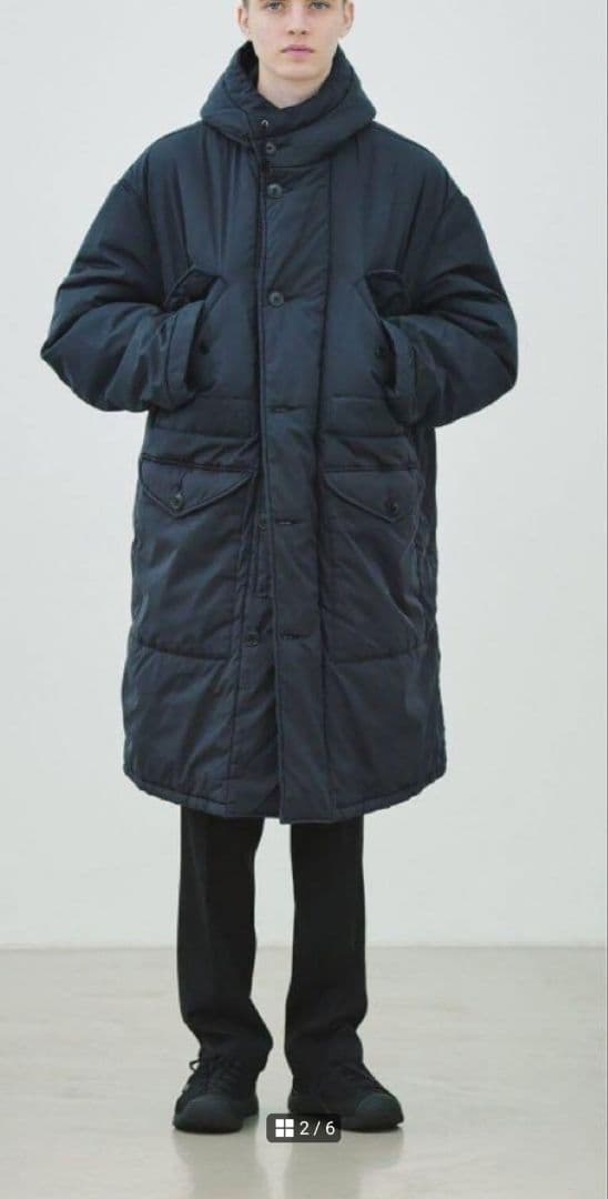 a*r様 ダークネイビー ロングダウンジャケット スタンダードジャーナル