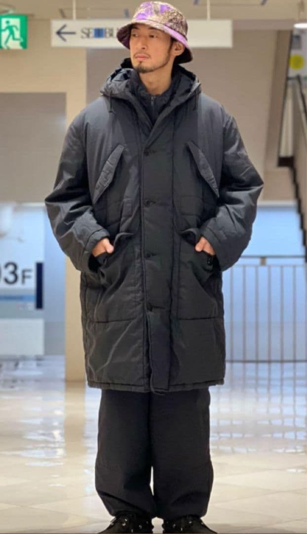 a*r様 ダークネイビー ロングダウンジャケット スタンダードジャーナル