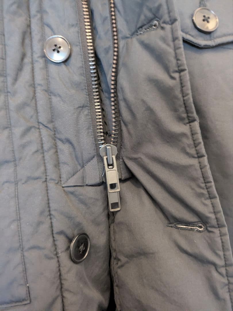 a*r様 ダークネイビー ロングダウンジャケット スタンダードジャーナル