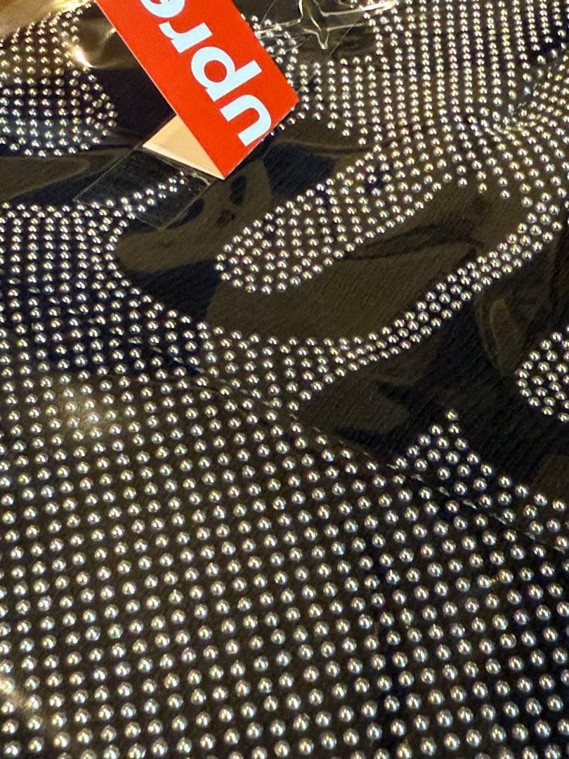 【新品】supreme studd cap BLACK