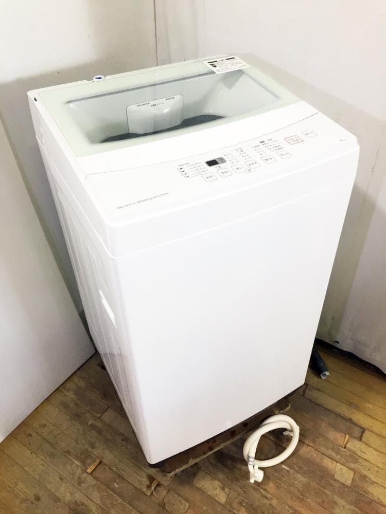 ★美品 中古★ニトリ 6kg 洗濯機【NTR60】G0P7