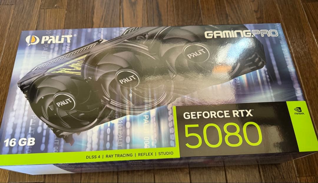 （極美品）PALIT GEFORCE RTX 5080 16GB