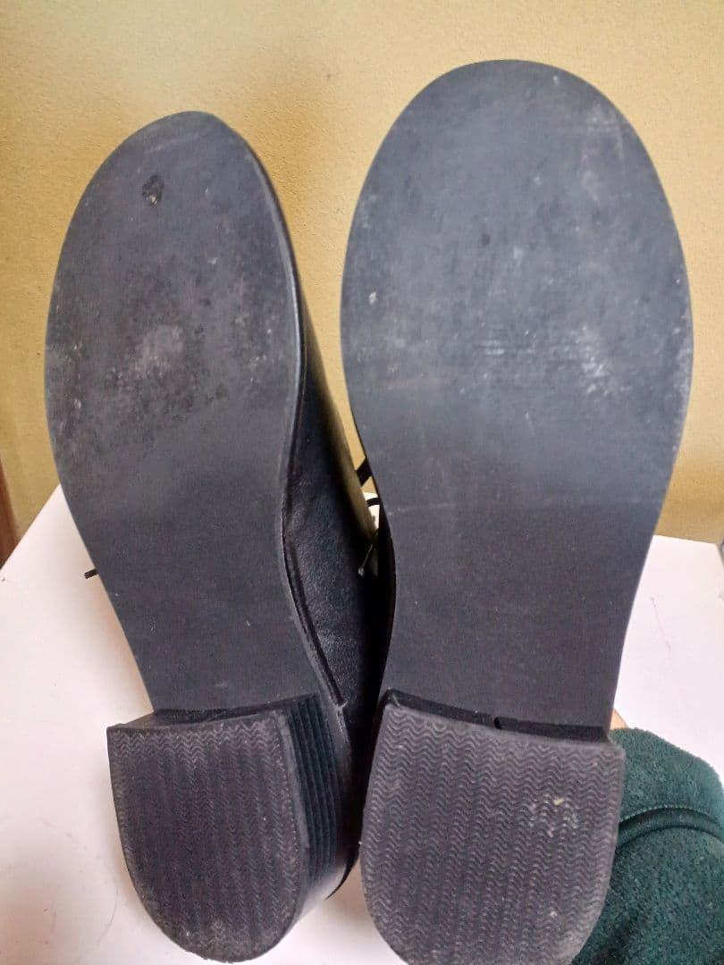 Ray BEAMS　レザーパンプス