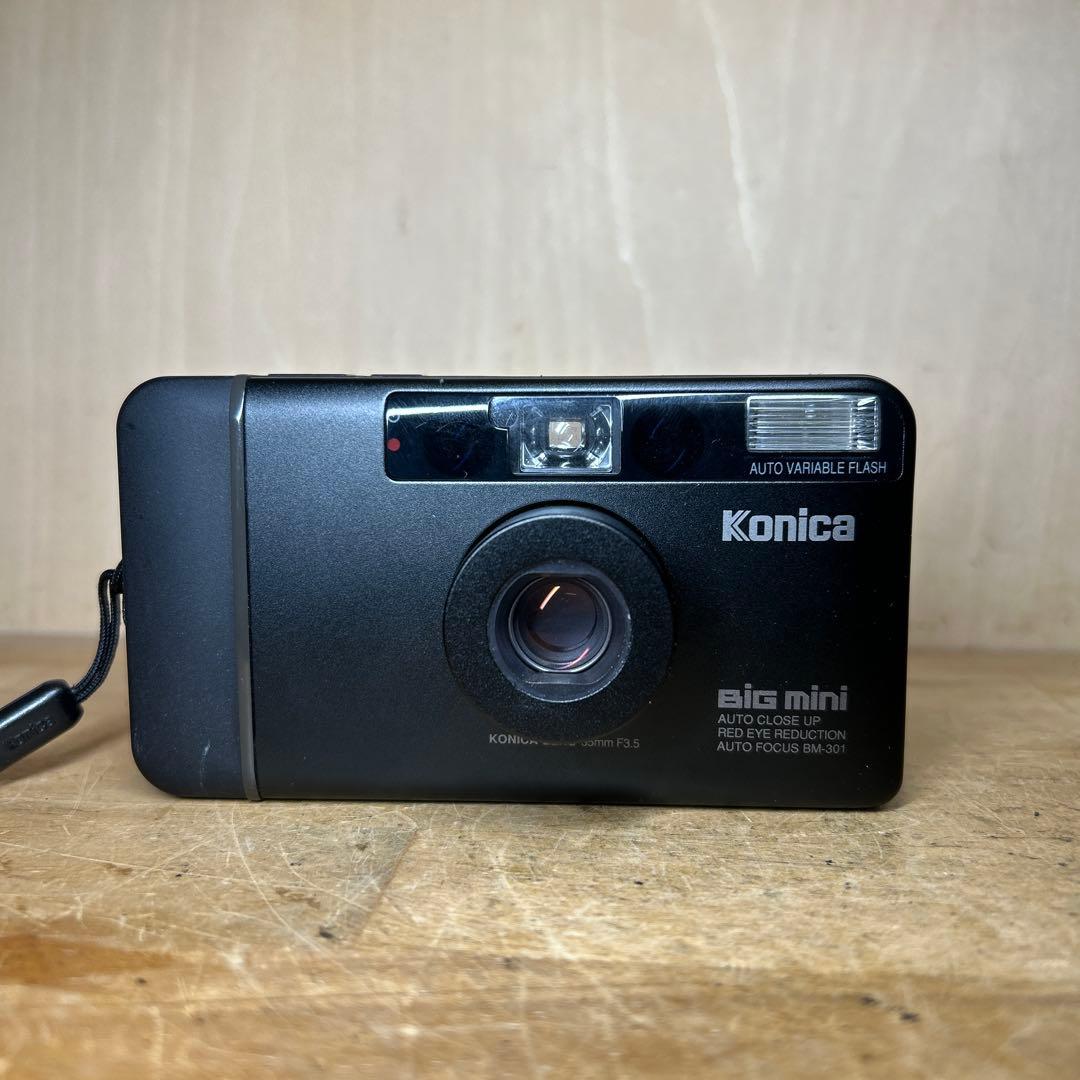 Konica Big Mini BM-301 完動極美品　取説&元箱付き