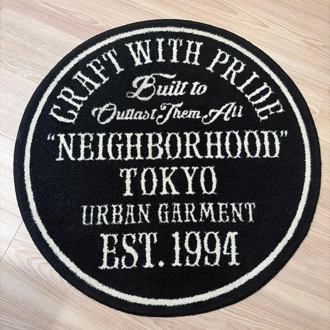 NEIGHBORHOOD 円形ラグ