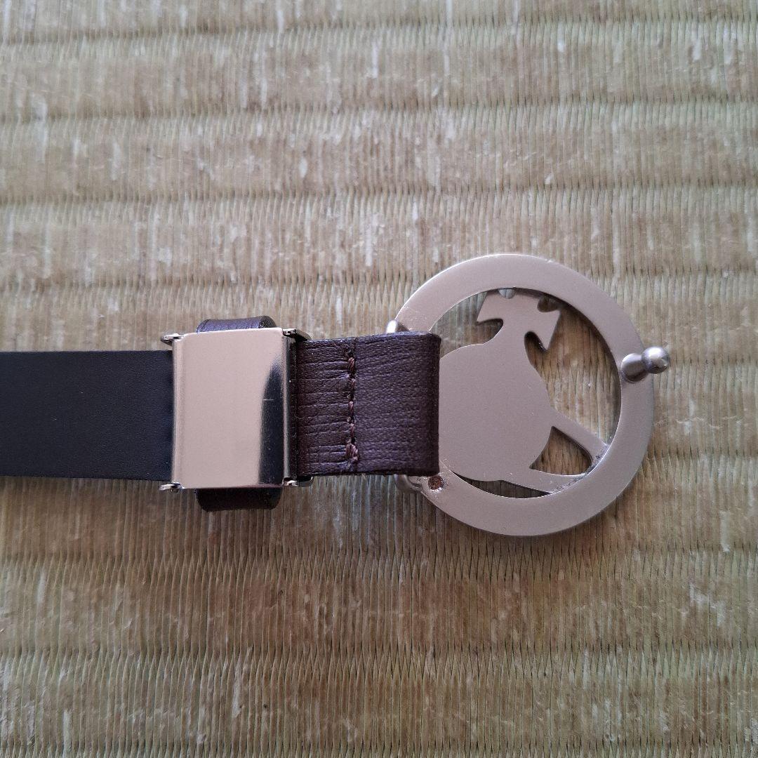 vivienne westwood レザー ベルト 　オーブ