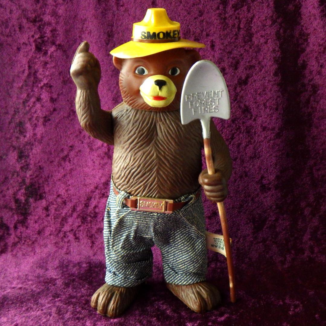 【限定値下】【1970s】Smokey Bear DAKIN ソフビ フィギュア