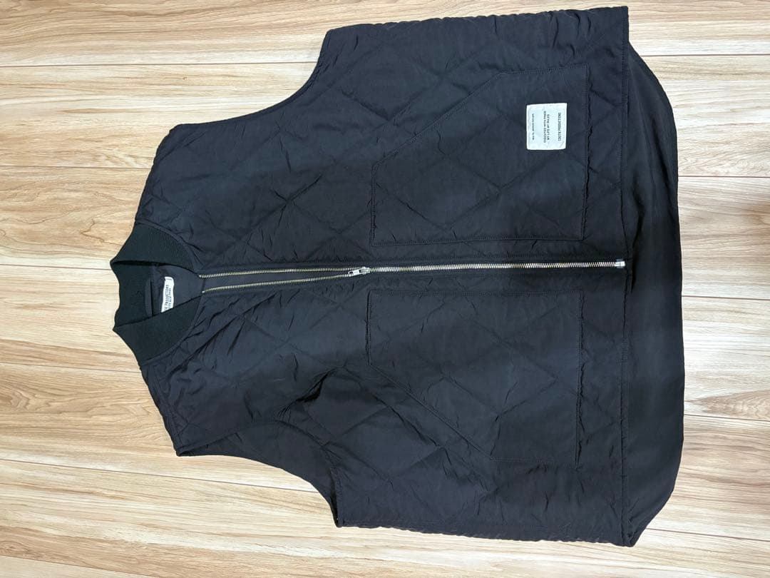 COOTIE Nylon Quilting Work Vest ブラック