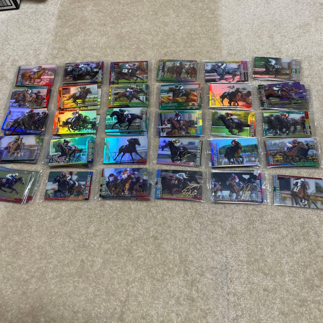 サラブレッドホースコレクションゴールドサインコンプリートセット