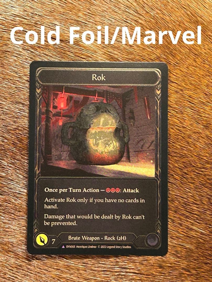 その他 Flesh and Blood Rok CF Marvel FaB