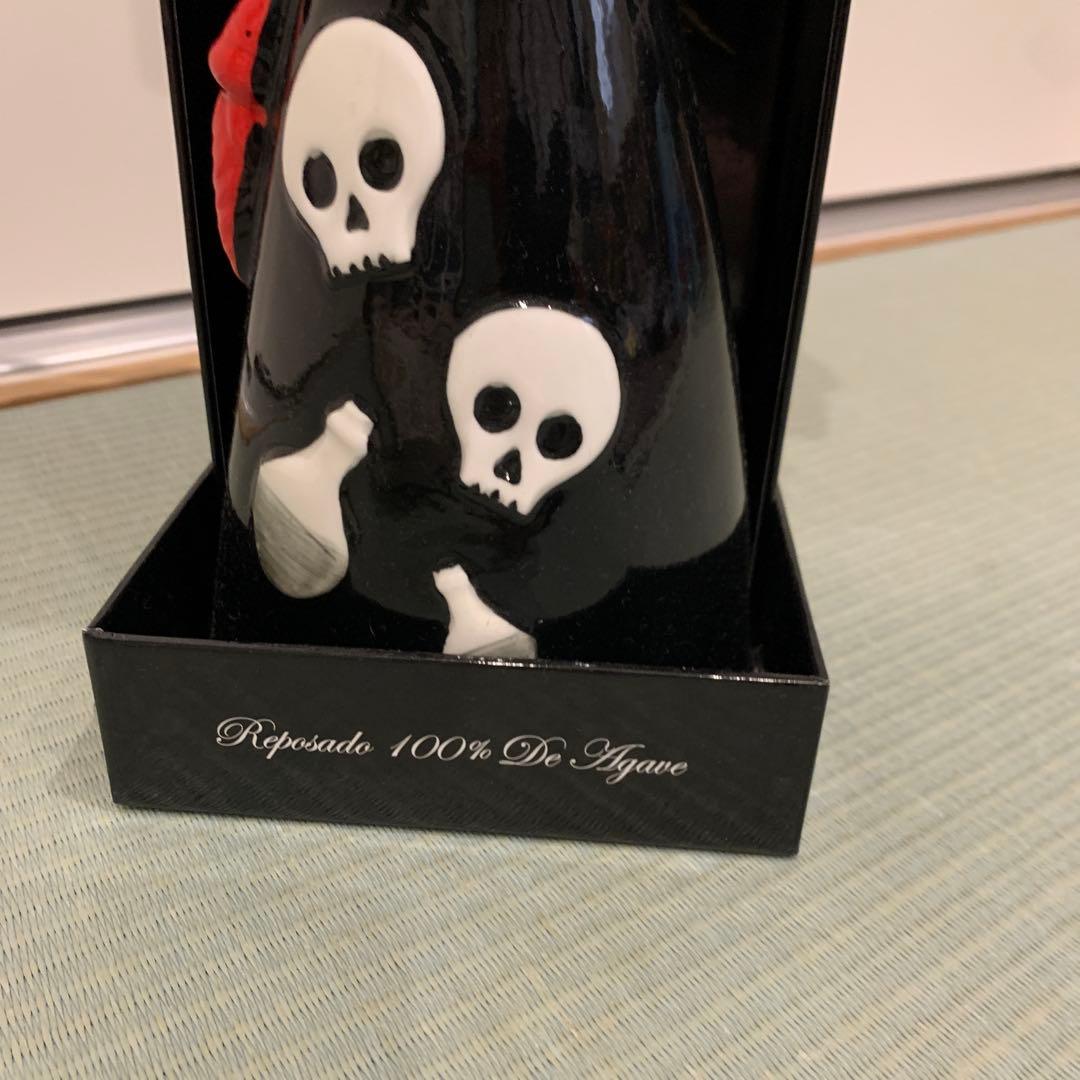 限定 テキーラ スカル 陶器ボトル 750ml 未開封