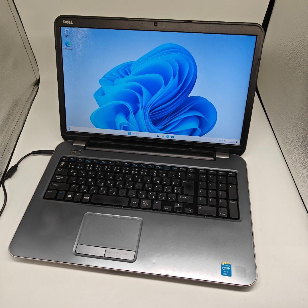 【DELL】爆速i7 SSD256GB 16GB 17.3インチ ノートPC