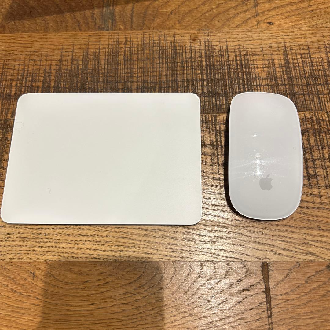 美品 Apple Magic Trackpad ホワイト＆Appleマウス