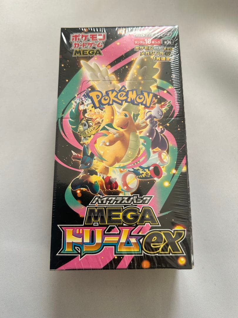 ポケモンカード MEGAドリームex 未開封BOX シュリンク付き ポケカ