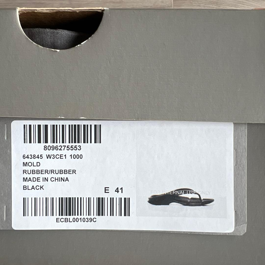 靴 Balenciaga Mold Thong Rubber Sandals